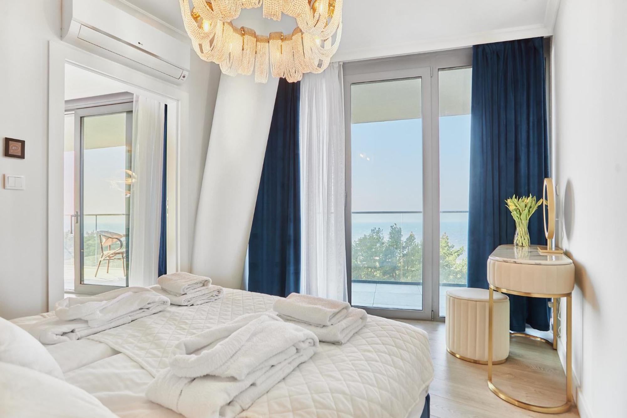 Wave - Aurum II Apartment - Front Sea View Miedzyzdroje Eksteriør billede
