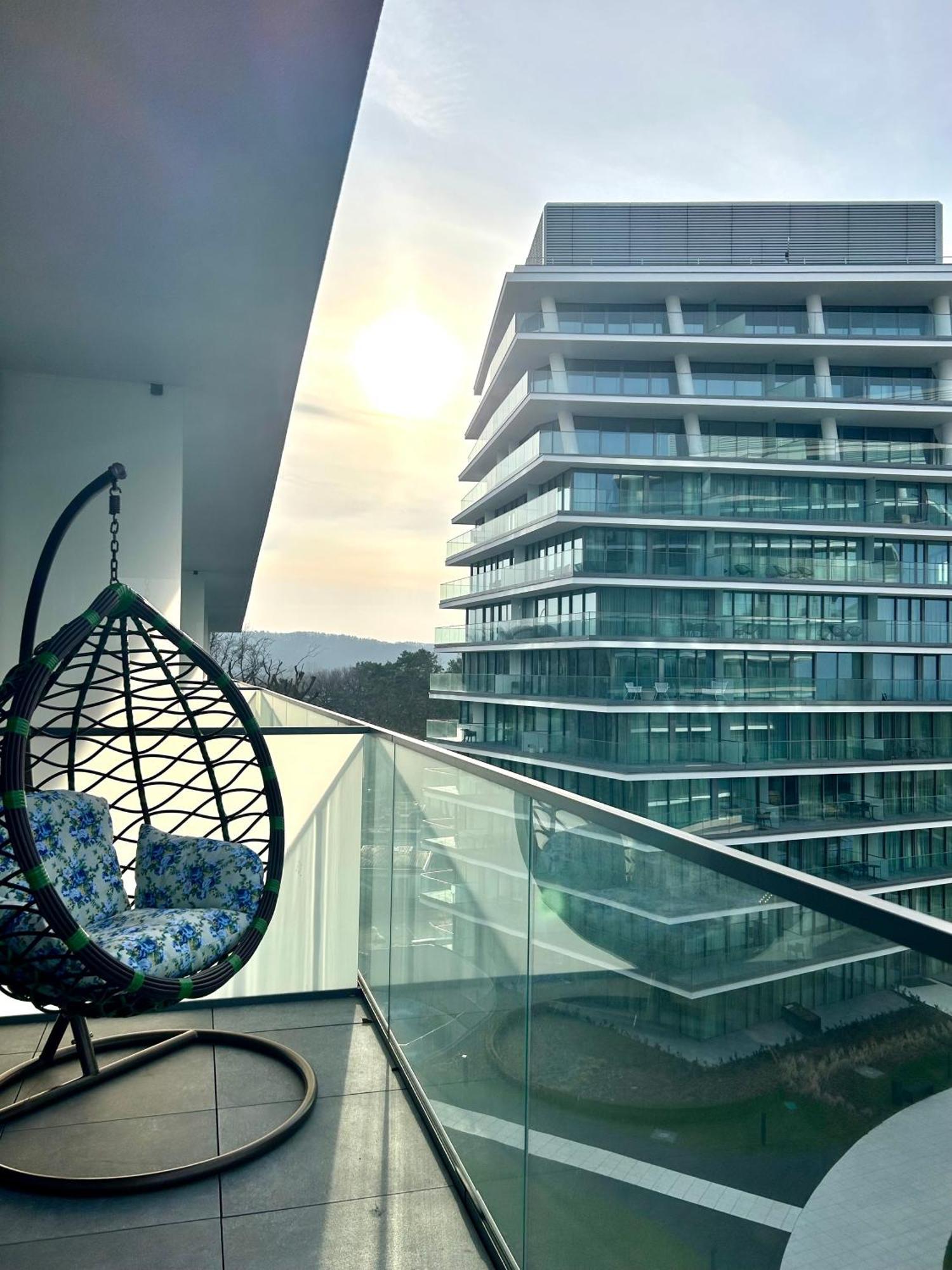 Wave - Aurum II Apartment - Front Sea View Miedzyzdroje Eksteriør billede